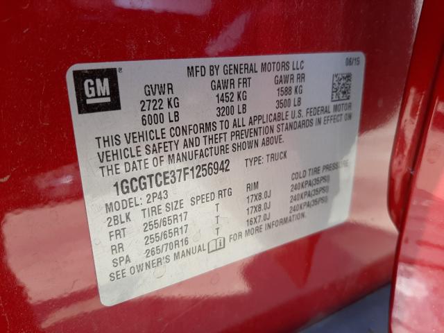 Chevrolet Colorado z 2015