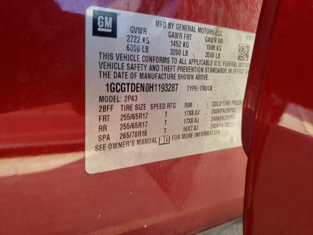 Chevrolet Colorado z 2017