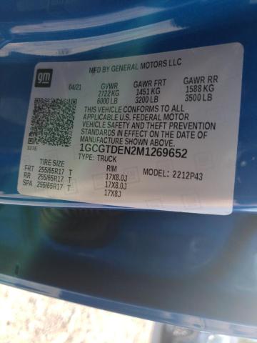 Chevrolet Colorado z 2021