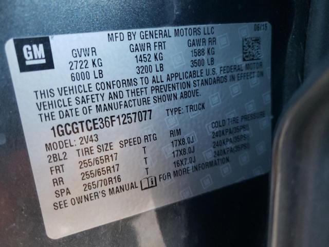 Chevrolet Colorado z 2015