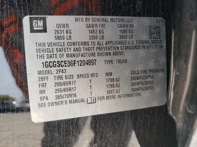 Chevrolet Colorado z 2015