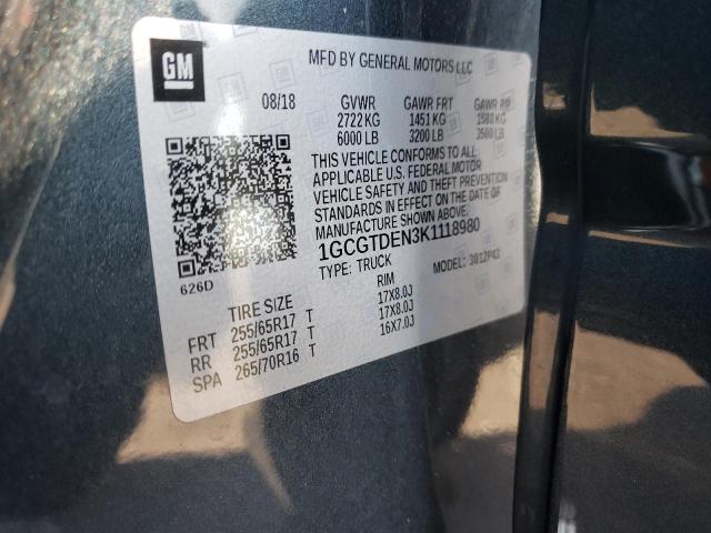 Chevrolet Colorado z 2019
