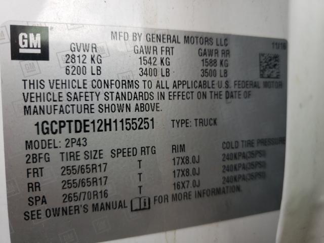 Chevrolet Colorado z 2017