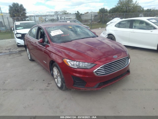 Ford Fusion hybrid (2019)