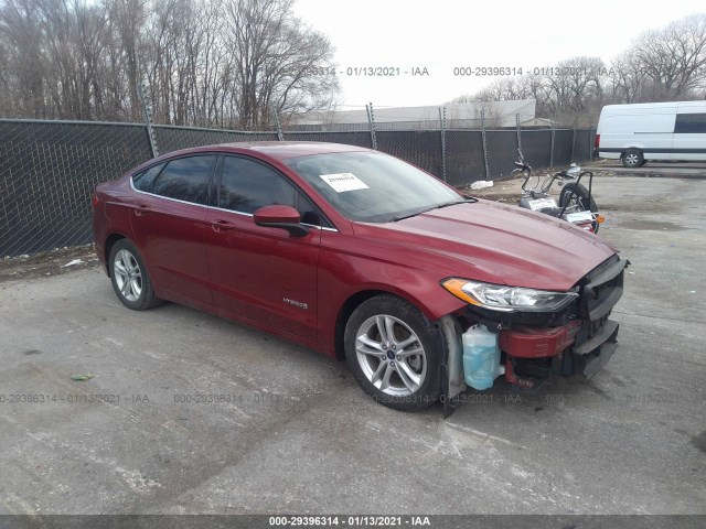Ford Fusion hybrid (2018)