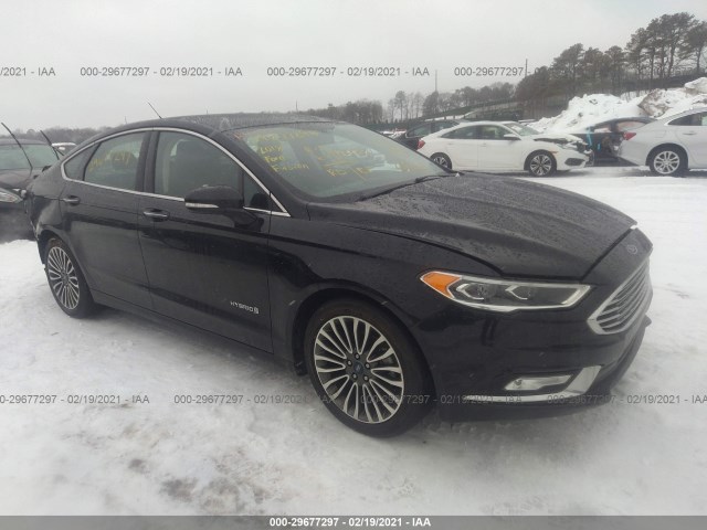 Ford Fusion hybrid (2018)