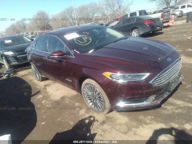 Ford Fusion hybrid (2018)