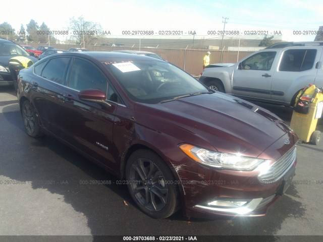 Ford Fusion hybrid (2018)