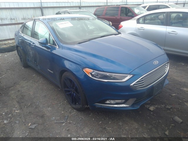 Ford Fusion hybrid (2018)
