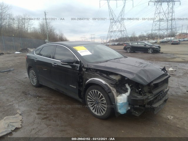 Ford Fusion hybrid (2018)