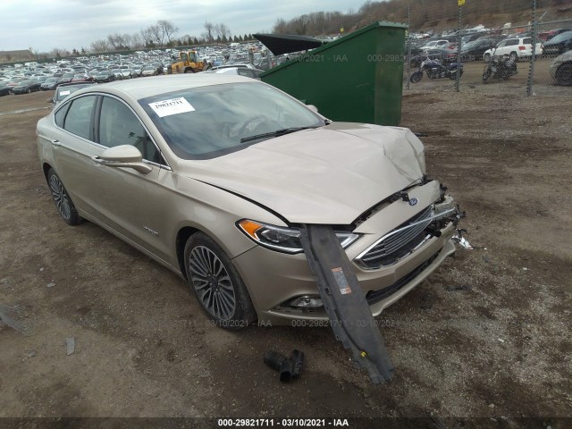 Ford Fusion hybrid (2018)