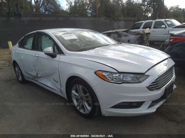 Ford Fusion hybrid (2018)