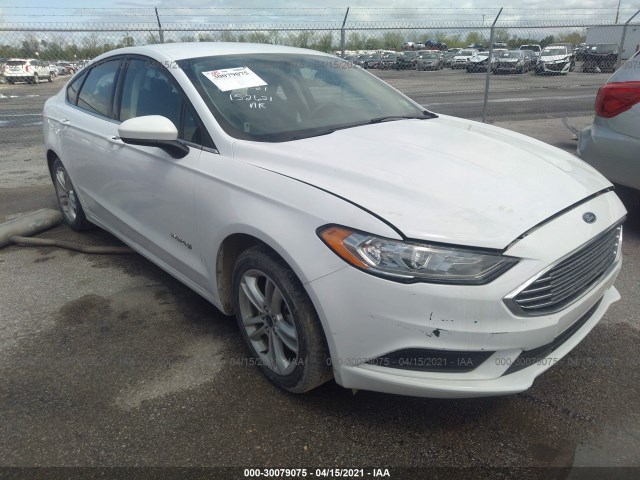Ford Fusion hybrid (2018)