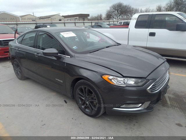 Ford Fusion hybrid (2018)