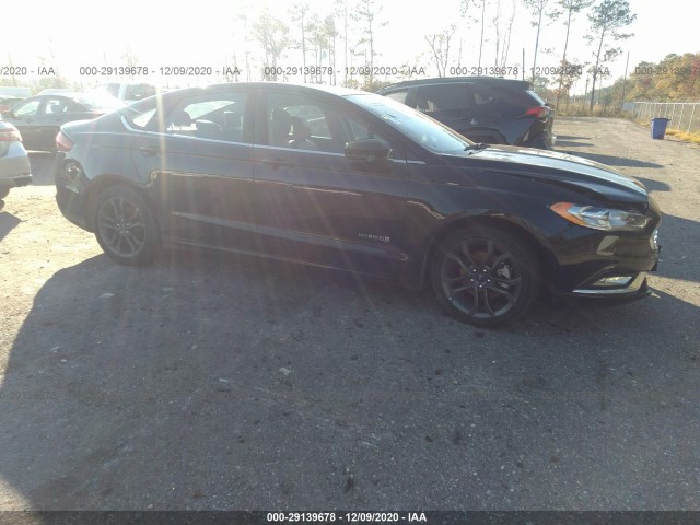 Ford Fusion hybrid (2018)