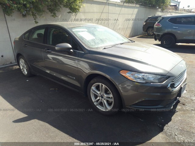 Ford Fusion hybrid (2018)