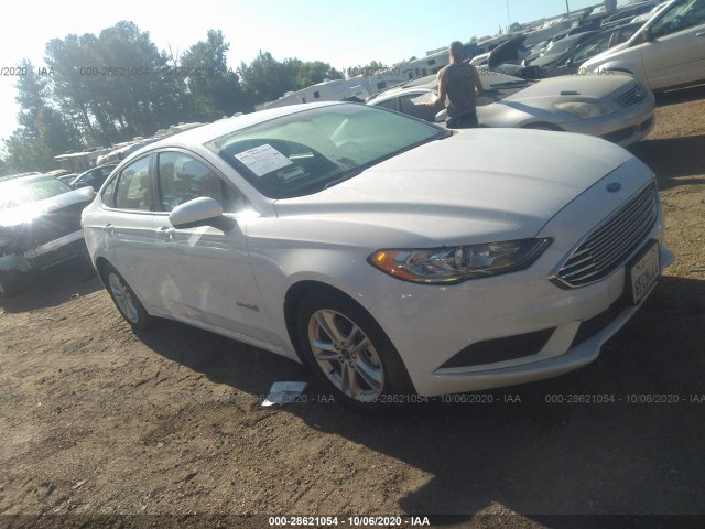 Ford Fusion hybrid (2018)