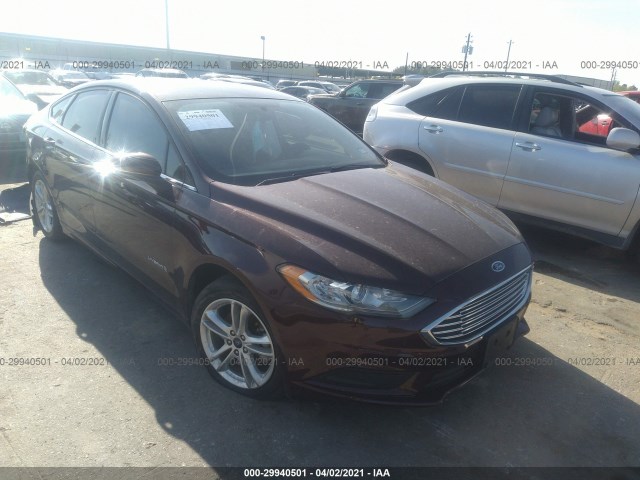 Ford Fusion hybrid (2018)