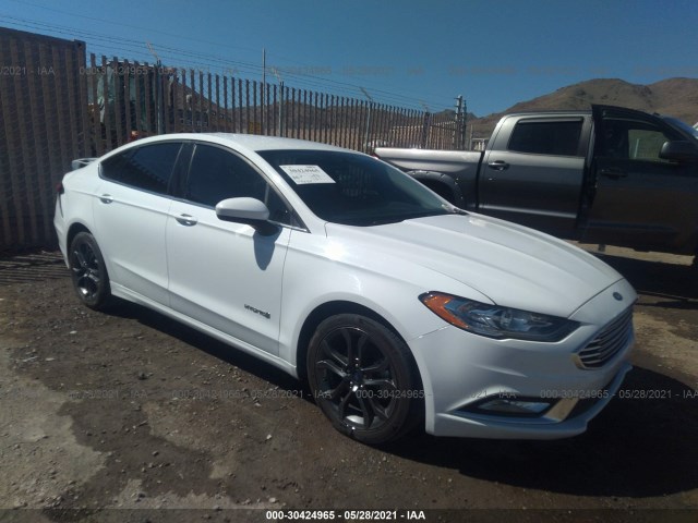 Ford Fusion hybrid (2018)