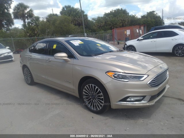 Ford Fusion hybrid (2018)