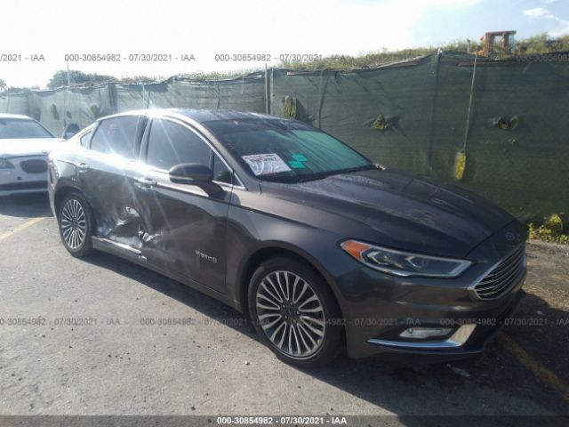 Ford Fusion hybrid (2018)