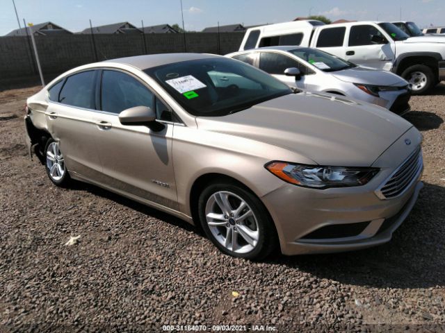 Ford Fusion hybrid (2018)