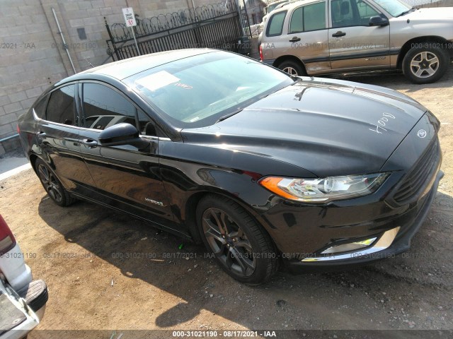 Ford Fusion hybrid (2018)