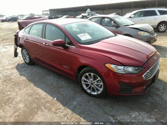 Ford Fusion hybrid (2019)