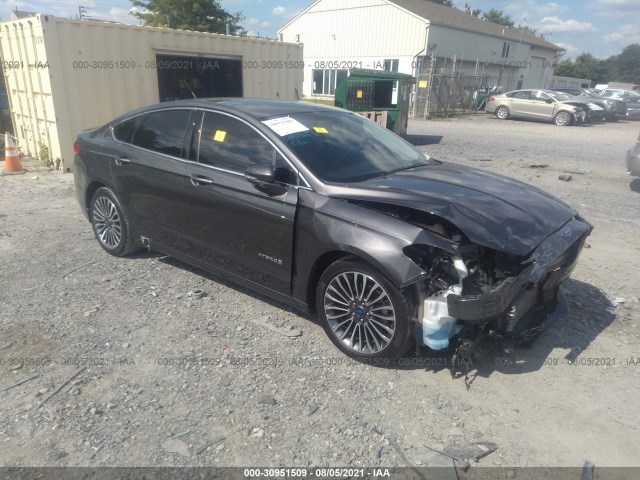Ford Fusion hybrid (2018)