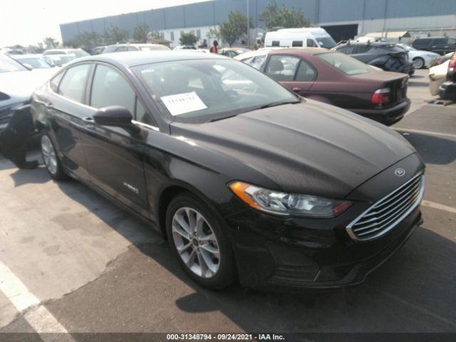 Ford Fusion hybrid (2019)