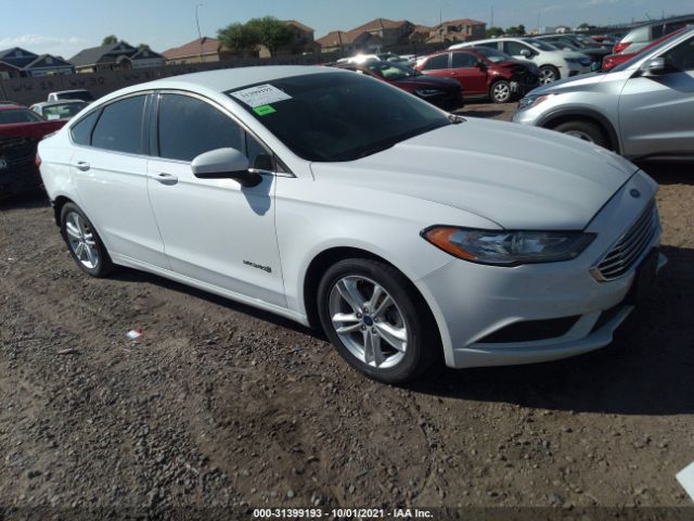 Ford Fusion hybrid (2018)