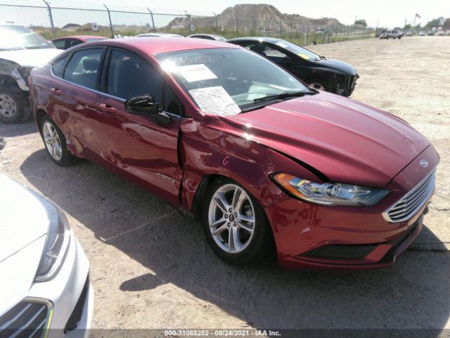 Ford Fusion hybrid (2018)