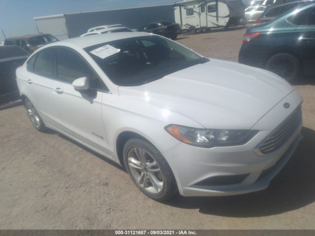 Ford Fusion hybrid (2018)