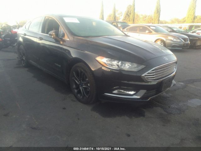 Ford Fusion hybrid (2018)