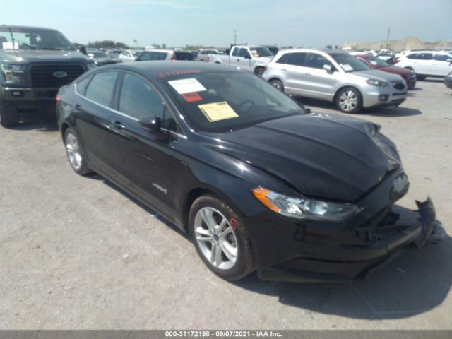 Ford Fusion hybrid (2018)