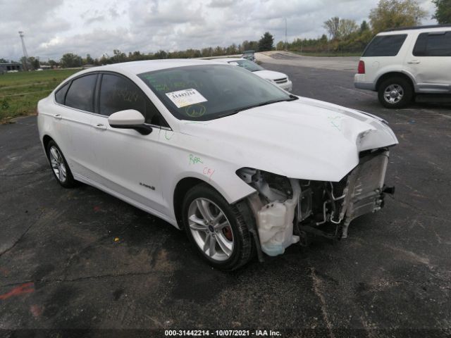 Ford Fusion hybrid (2018)