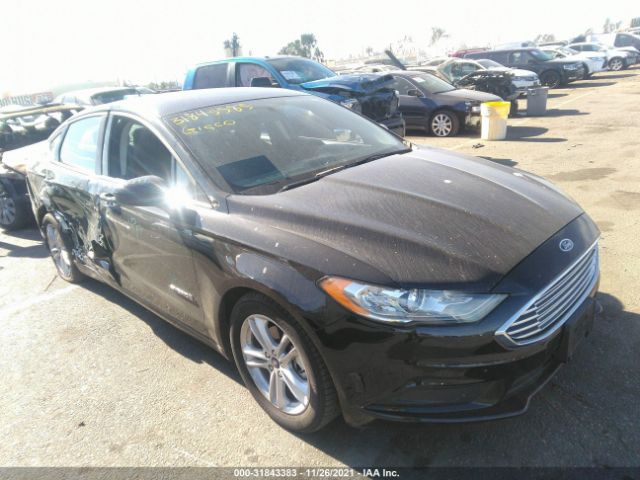 Ford Fusion hybrid (2018)