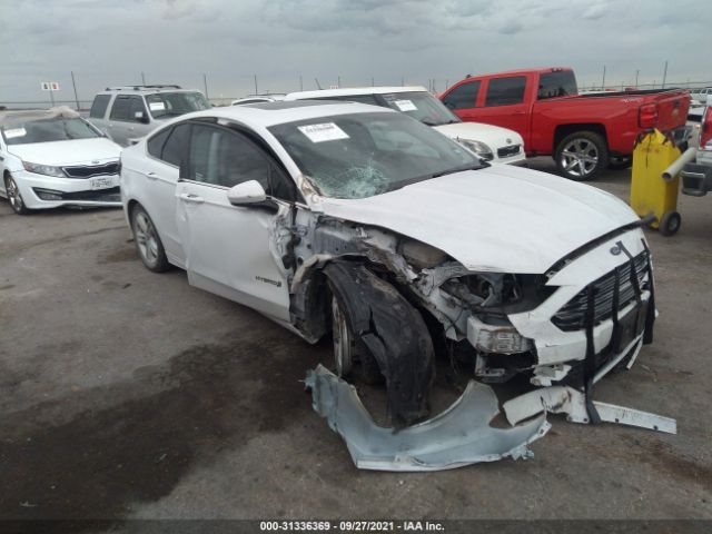 Ford Fusion hybrid (2018)
