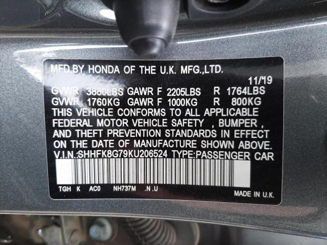 Honda Civic type 2019