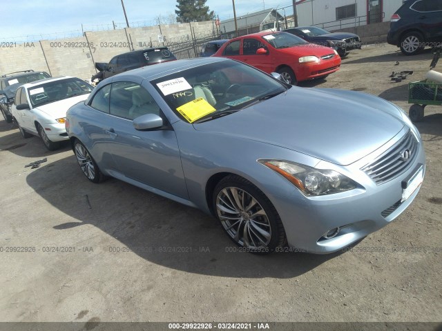 Infiniti G37 convertible (2012)