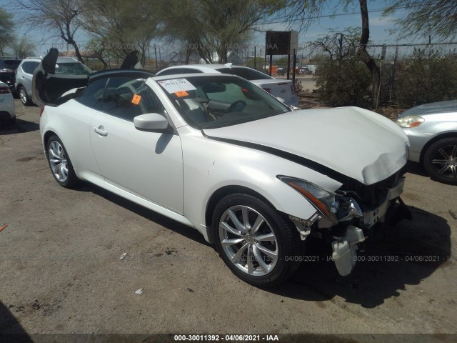Infiniti G37 convertible (2012)