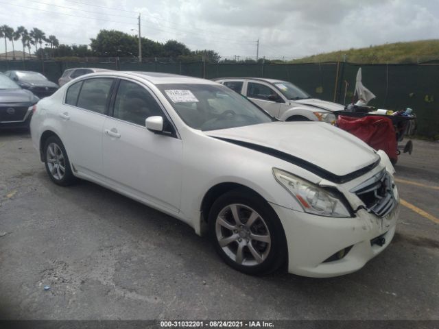 Infiniti G37 sedan (2013)