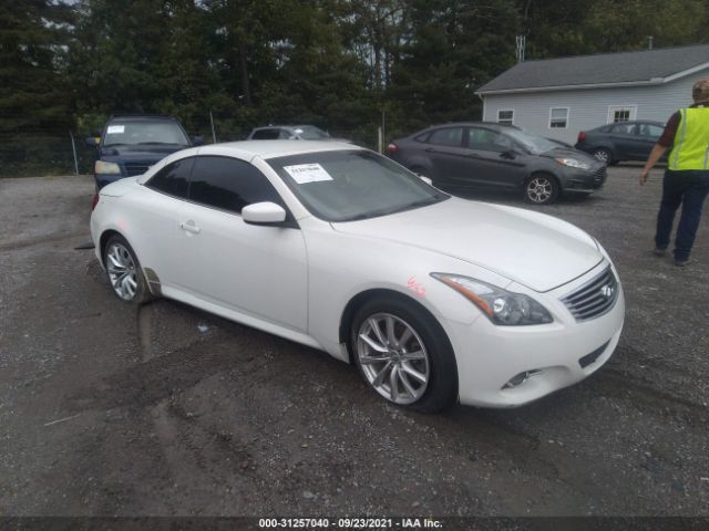 Infiniti G37 convertible (2011)