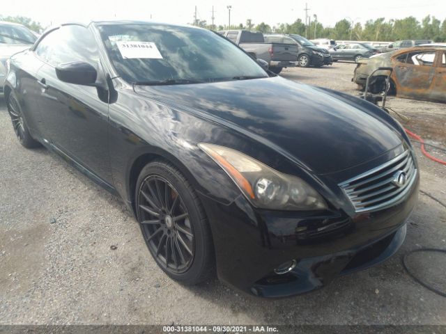 Infiniti G37 convertible (2012)