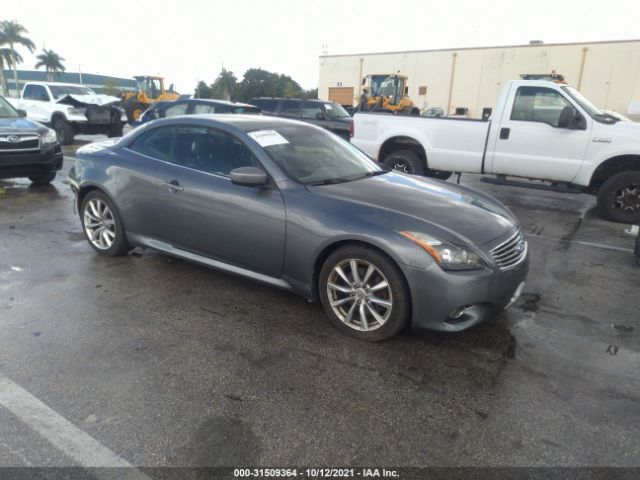 Infiniti G37 convertible (2012)