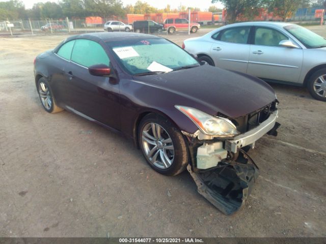 Infiniti G37 convertible (2010)