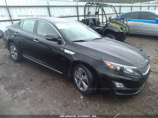 Kia Optima hybrid (2014)