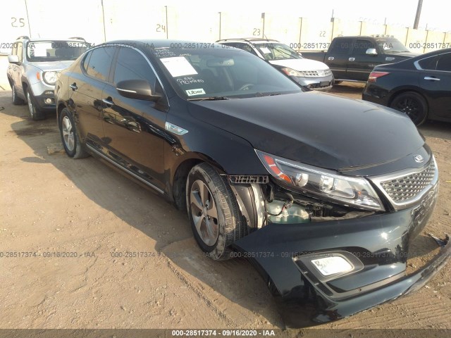 Kia Optima hybrid (2014)