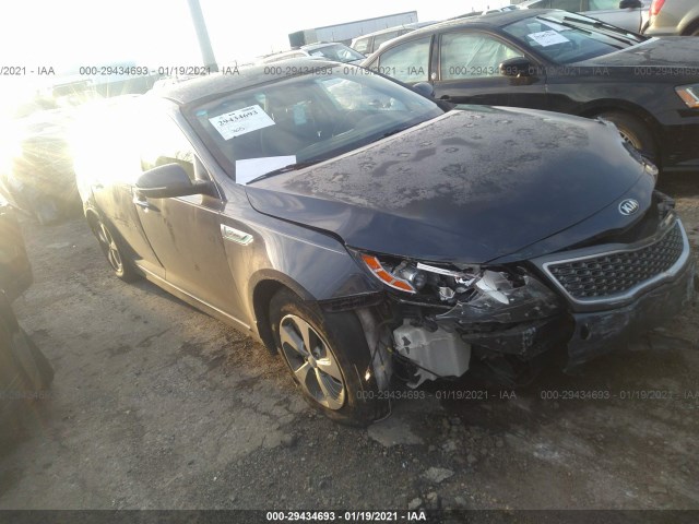 Kia Optima hybrid (2015)