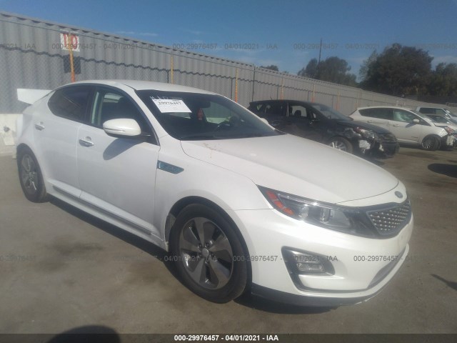 Kia Optima hybrid (2014)